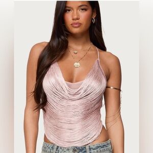 Elegant Pink Women's Top